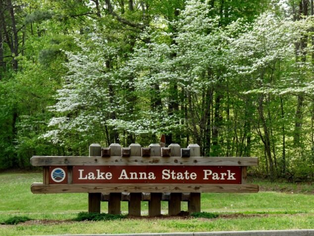 Lake Anna State Park beach
